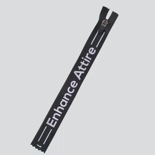 Inks for branding on zippers