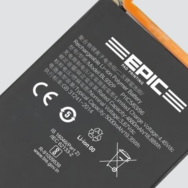 Printing For Battery