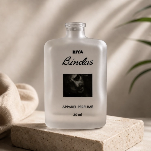 Premium Apparel Perfume Bottle – Screen Printed Glass Showcase
