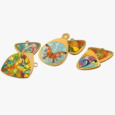 Flawless printing on jewellery | cold enamel paint for jewelry |Enamel for Jewelry | Enamels for gold and silver